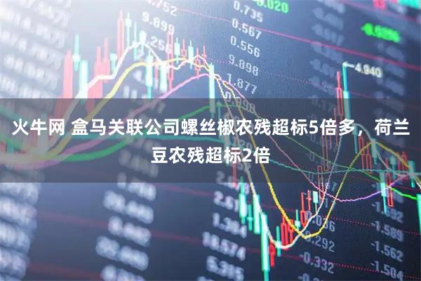 火牛网 盒马关联公司螺丝椒农残超标5倍多，荷兰豆农残超标2倍